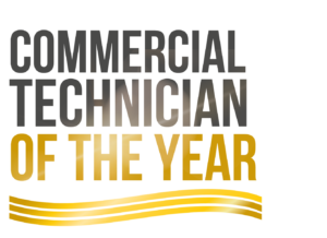 Logo for the 2024 BDMA Commercial Technician of the year award