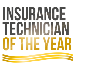 Logo for the 2024 BDMA Insurance Technician of the year award