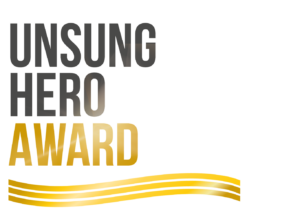 Logo for the 2024 BDMA Unsung Hero award
